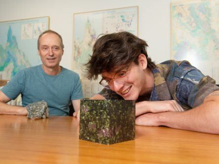 Trinity scientists solve geological mystery with a rock and a laptop